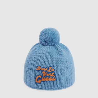 Children's knit wool hat
