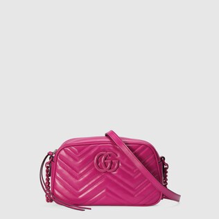 GG Marmont Matelassé small shoulder bag