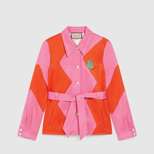 Technical jersey jacket