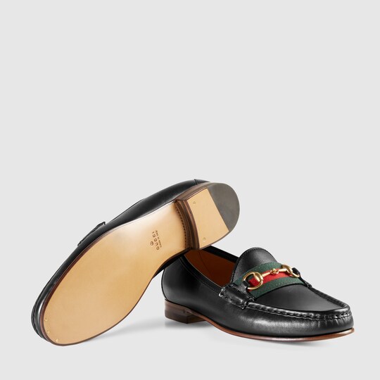 gucci horsebit web loafer
