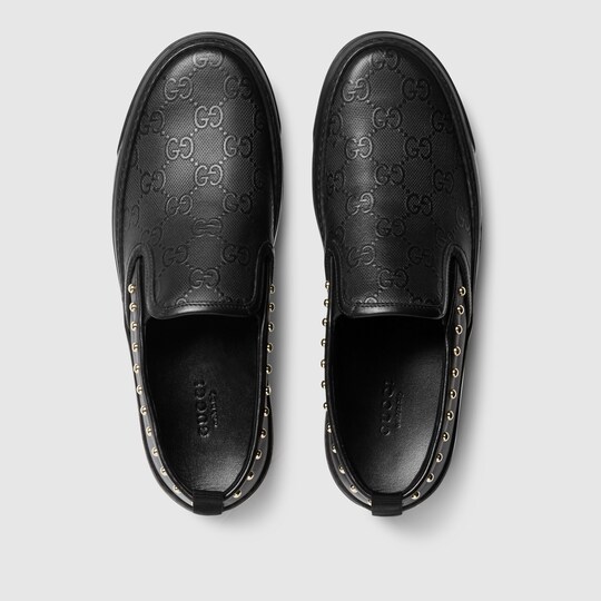 gucci slip on trainers womens