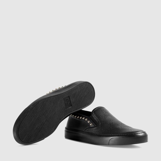 gucci slip on trainers womens