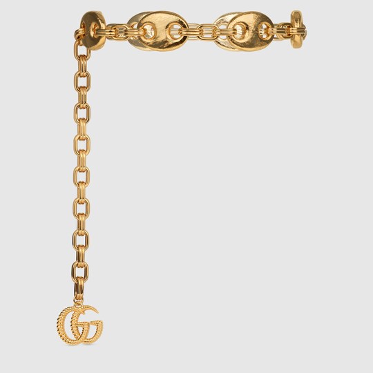 Gucci Textured Marina chain belt. 2 Gucci Textured Marina chain belt. 2
