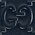 Blauem Gucci Signature Leder