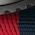 bande web bleue et rouge