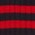 Black and red striped merino wool