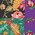 seta con stampa patchwork