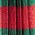 Lúrex verde/rojo