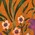 new flora print corduroy