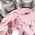 light pink crystals