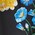 satin con stampa florage