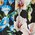 satin con stampa florage