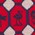 red and ivory cotton