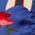 blaues Nylon