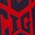 red and blue cotton