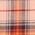 beigefarbener, blauer und roter Flanell