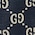blauer und weißer GG Jersey