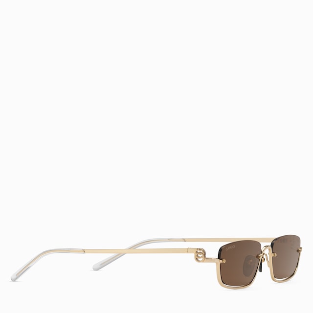 Rectangular-frame sunglasses