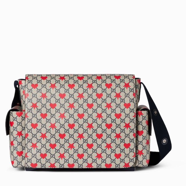 Gucci ロゴ 総柄 ブラック マザーズバッグ グッチ ベビー マザーズバッグ おすすめ | GUCCI® JP