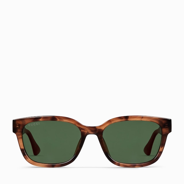 Low nose bridge fit square sunglasses