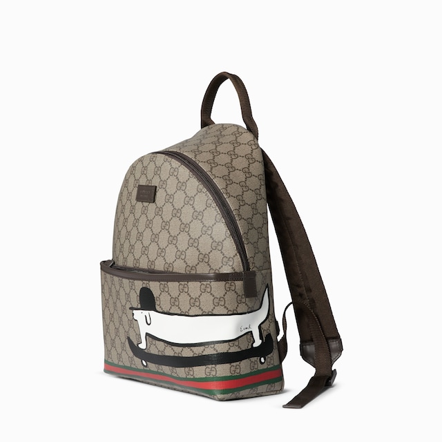 Sac à dos pour enfant en tissu GG à imprimé