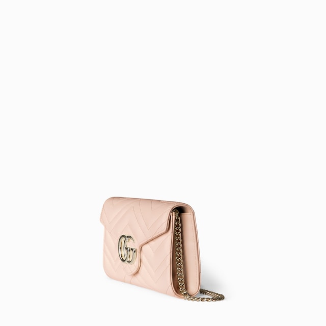 GG Marmont wallet on chain