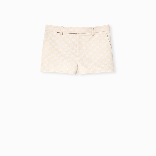 Shorts aus GG Baumwollgabardine