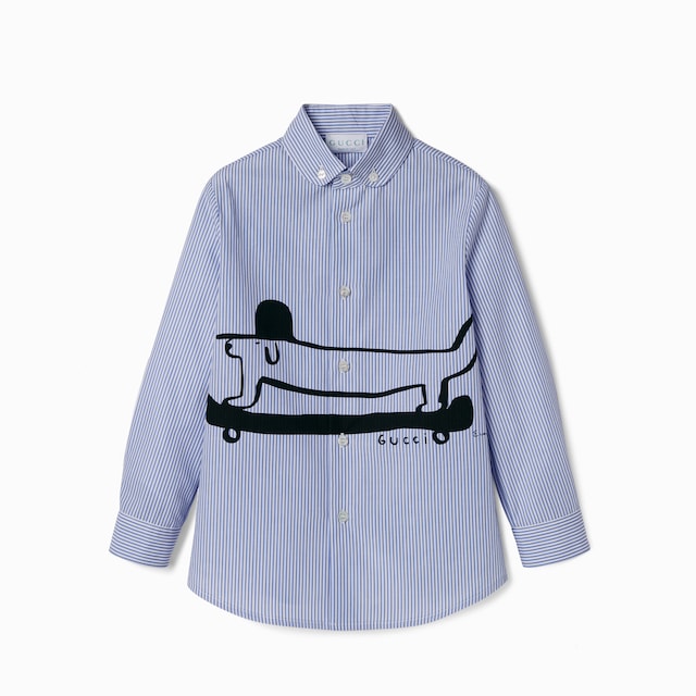 【GUCCI チルドレンズ】Tシャツ グッチ キッズ〔チルドレンズ〕グッチ ロゴ コットン Tシャツ