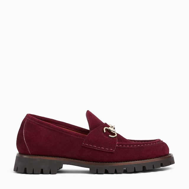 シ*読様 gucci square toe roafer Gucci 6105 Horsebit Moc toe Loafers Shoes Dark Brown Suede