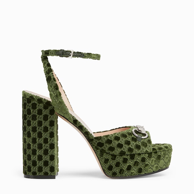 Designer High Heel Sandals | Block Heel Sandals | GUCCI® US
