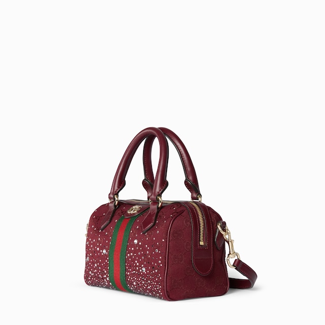 Ophidia crystals small boston bag