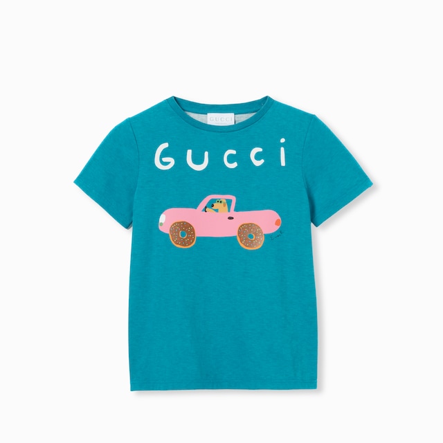 T-shirt pour enfant en coton avec imprimé