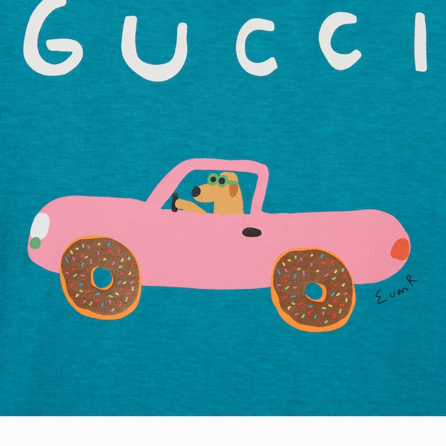 T-shirt pour enfant en coton avec imprimé