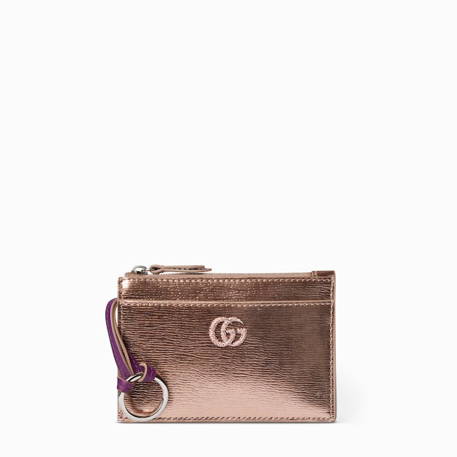 GG Marmont zip key pouch
