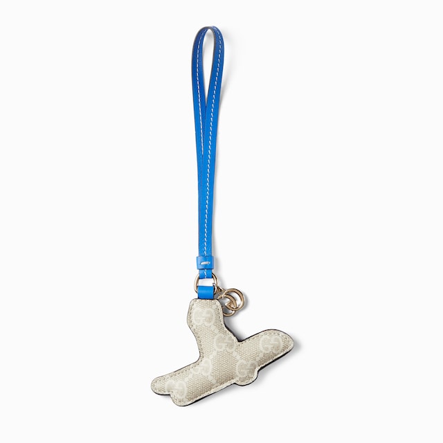 Bear-shaped bag charm