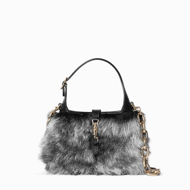 Gucci Jackie 1961 shearling bag