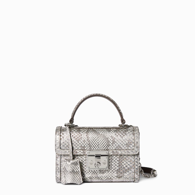 Padlock python small top handle bag