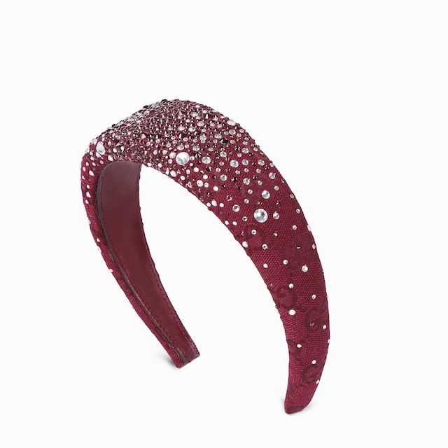クリスタル付き GGキャンバス ヘアバンド