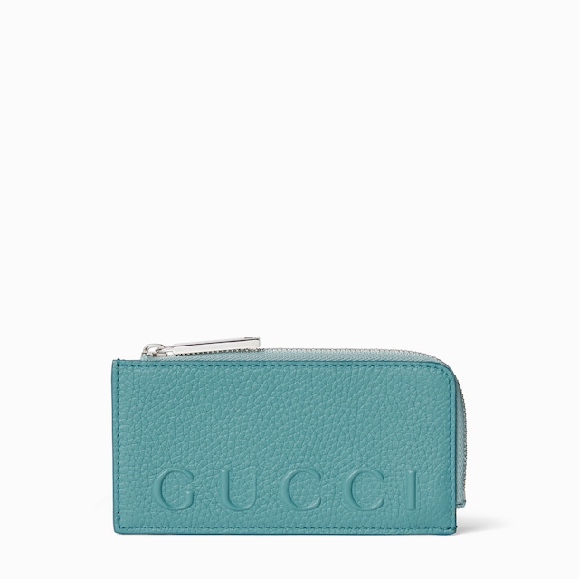 日本限定 ロゴ ジップカードケース