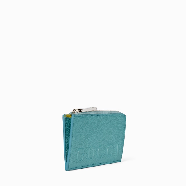 日本限定 ロゴ ジップカードケース