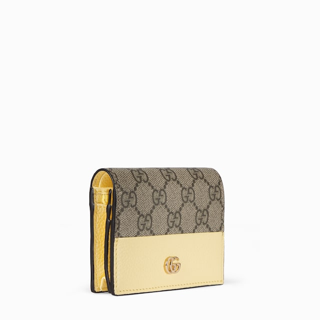 Portafoglio GG Marmont bicolore misura piccola