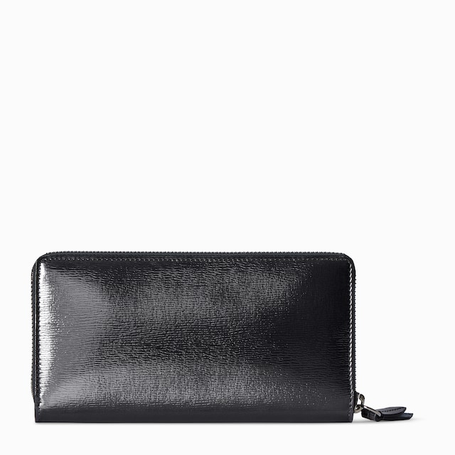 Bi-color GG Marmont zip around wallet