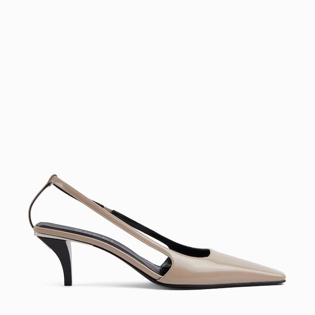 Women's slingback with crystal logo