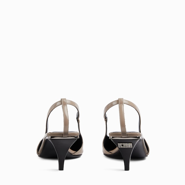 Women's slingback with crystal logo