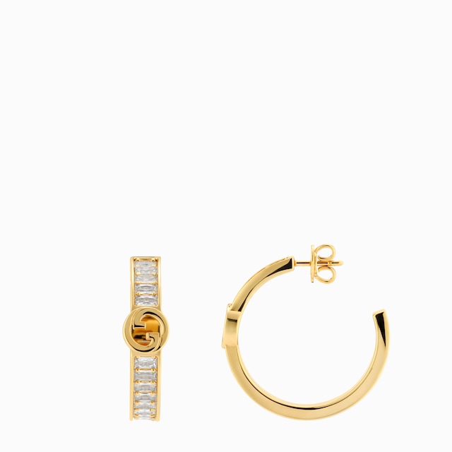 Gucci Blondie crystal earrings