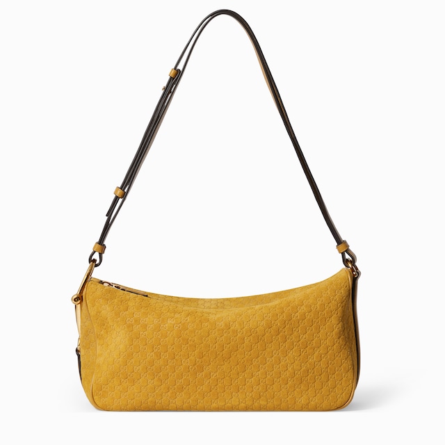 Gucci Half Horsebit系列中号肩背包