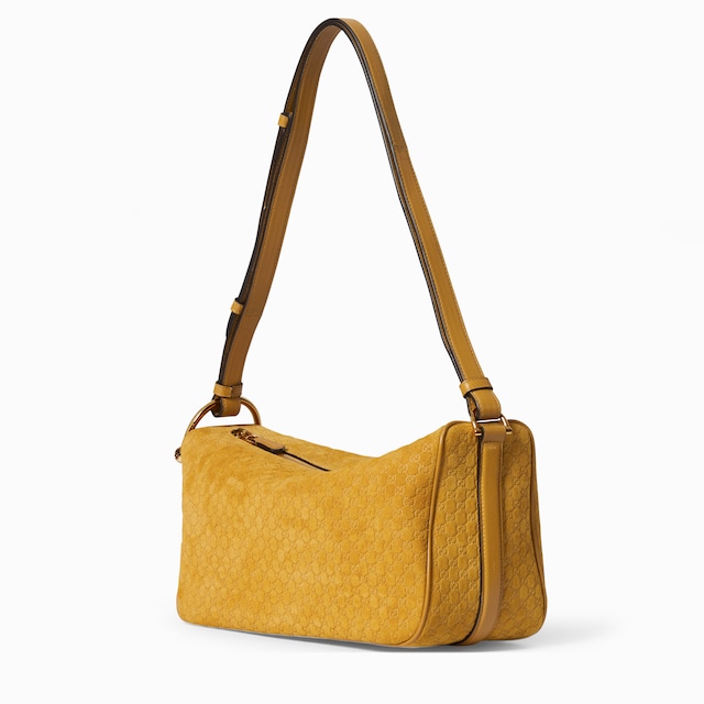 Gucci Half Horsebit系列中号肩背包