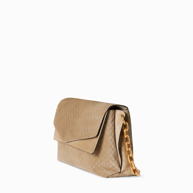 Große Schultertasche mit Kette