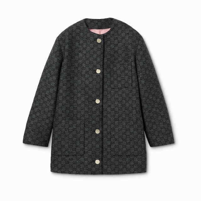 GG boutonné wool tweed jacket