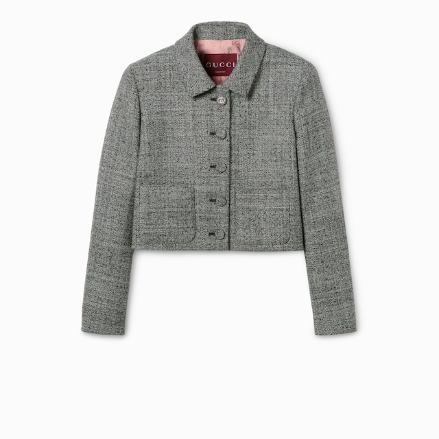 Wool grisaille jacket